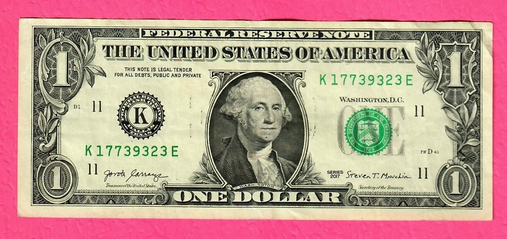 Serial Number Insufficient Light Inking/thin upper digits darker on lower number