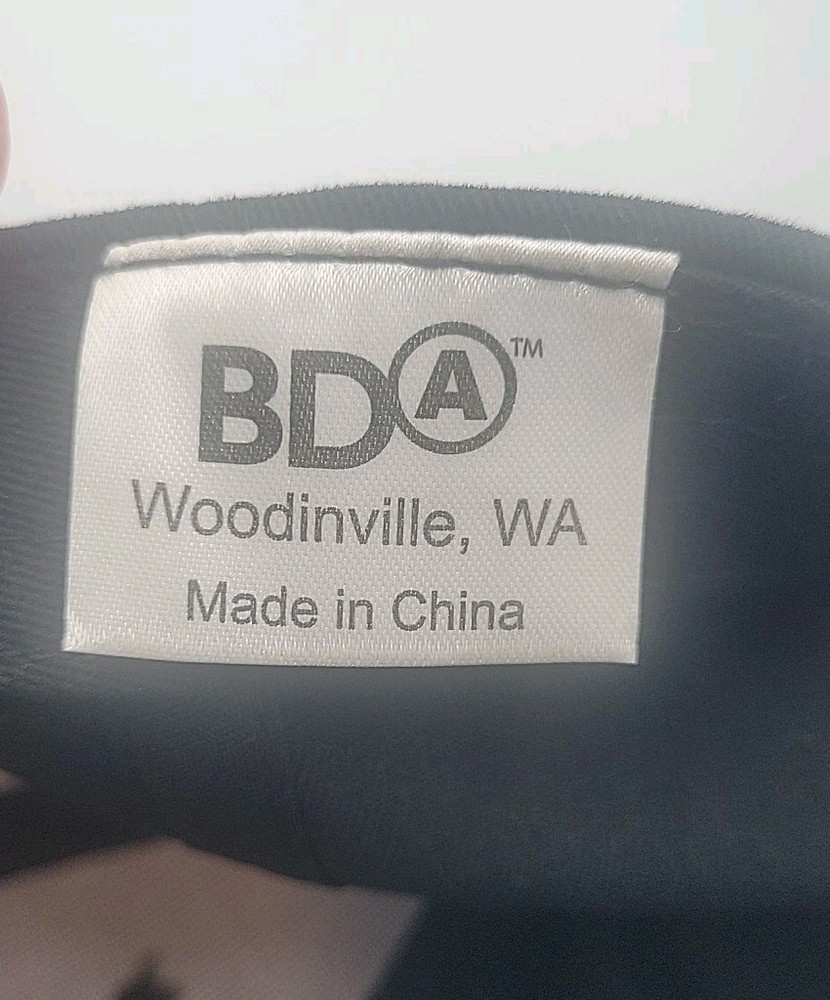 Cummins Black Flame Strapback Cap Embroidered Logo Hat OS