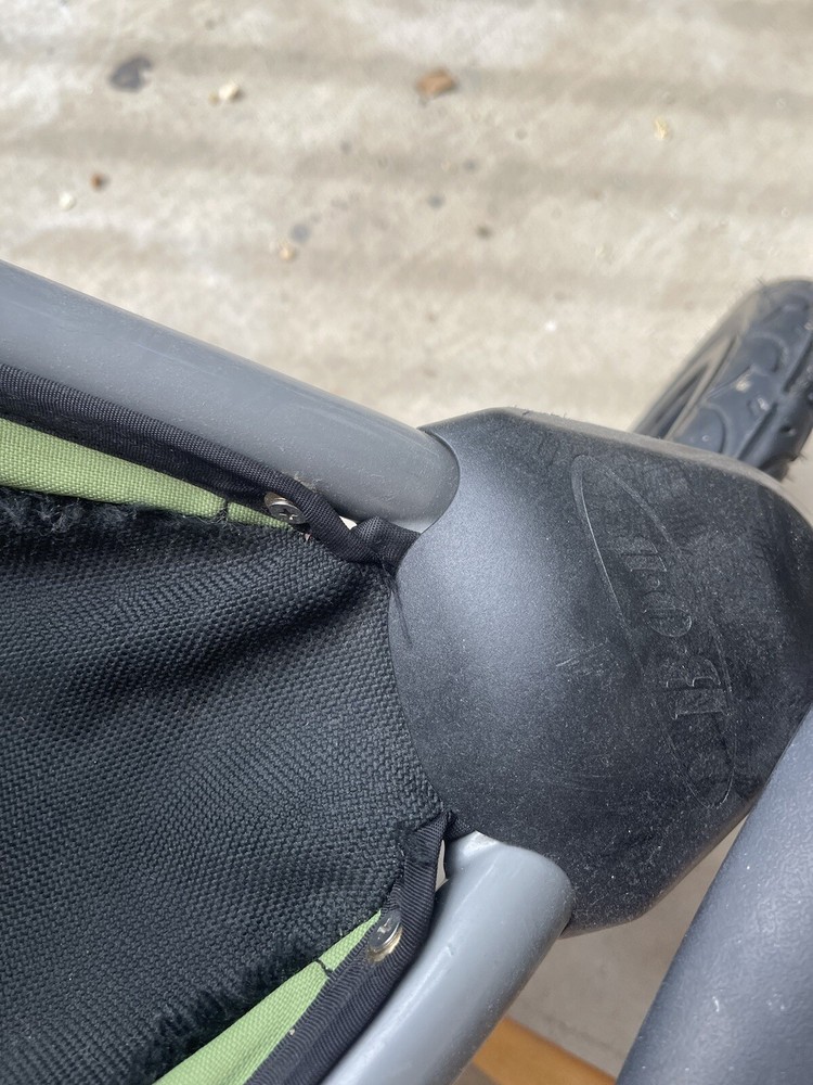 bob revolution stroller Single Green Gray