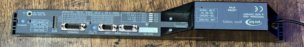 PRO-BEL 6700 SERIES 32 BUTTON CONTROL PANEL