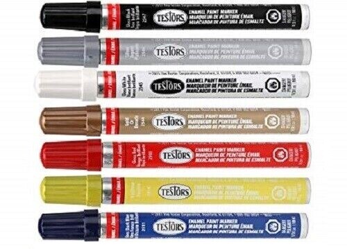 TESTORS ENAMEL PAINT MARKER Pen Multi Purpose & Surface HOBBY Craft ~PICK COLOR~