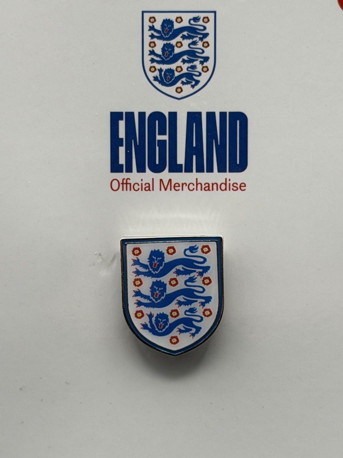 England Soccer Team - Enamel Pin Brooch Pin Lapel Pin - Officially Licensed