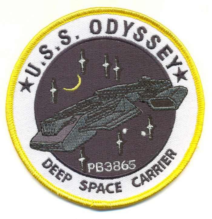 STARGATE USS ODYSSEY PATCH - SGAT06
