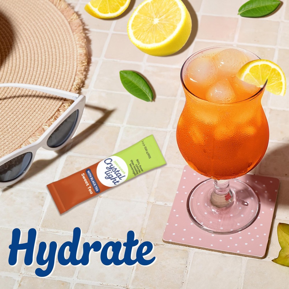 Drink Mix, 6 Pitcher Packets, for Flavorful Hydration and Shareable Refreshme...