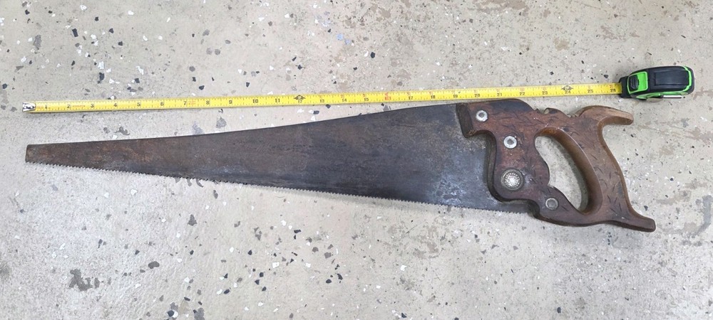 Vintage Hand Saw