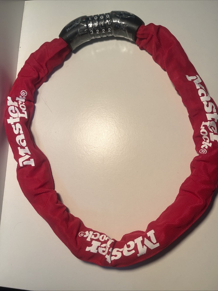 Master Lock Create Your Own Combination Bike Chain Lock