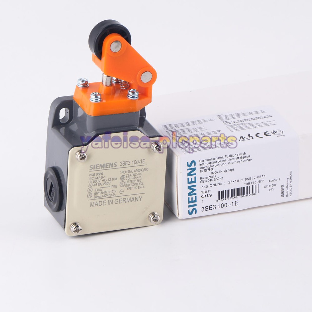ONE New SIEMENS 3SE3100-1E Limit Switch