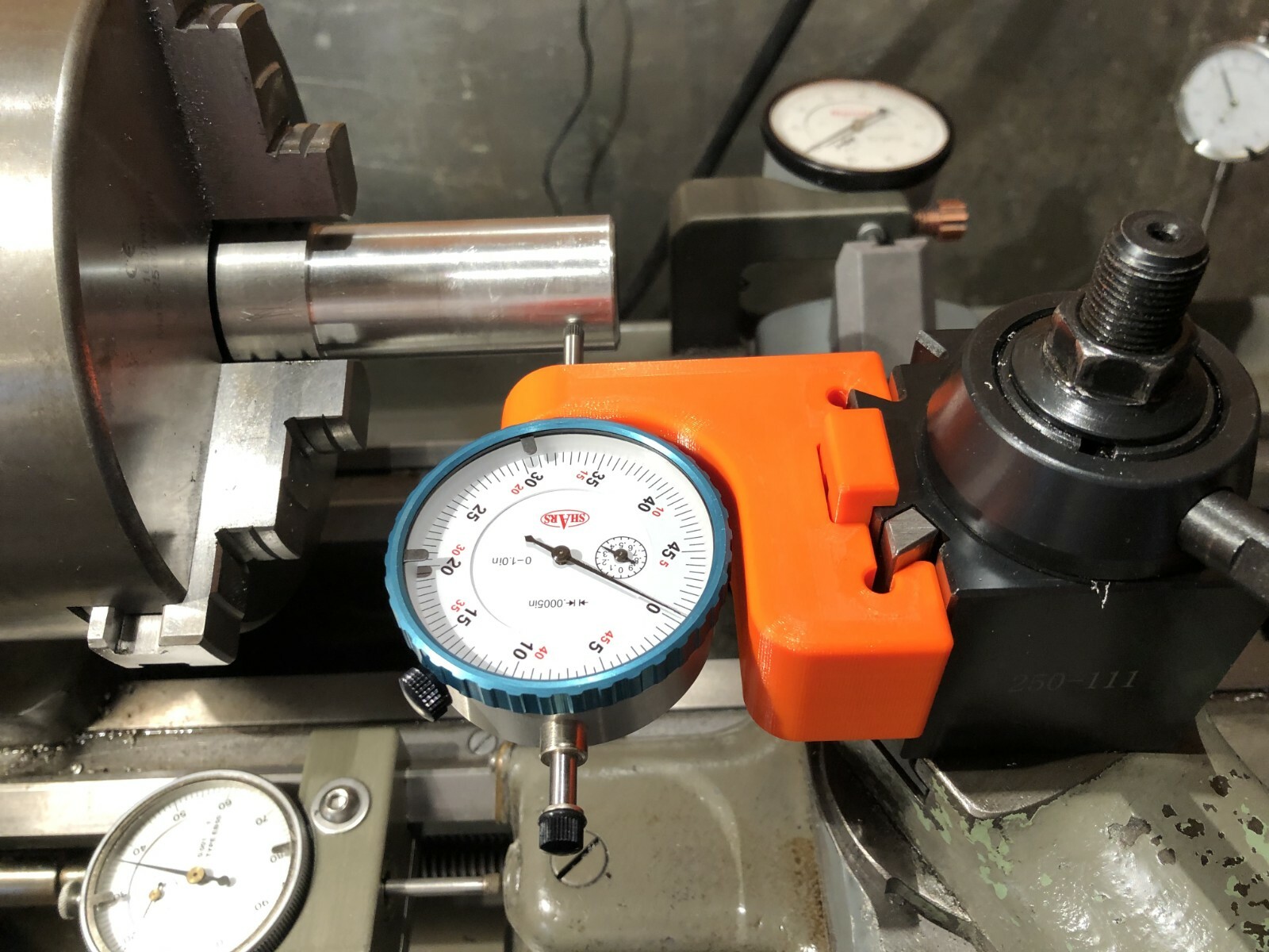 Lathe Dial Indicator "Holder ONLY" for OXA AXA BXA CXA CA Quick Change Tool Post