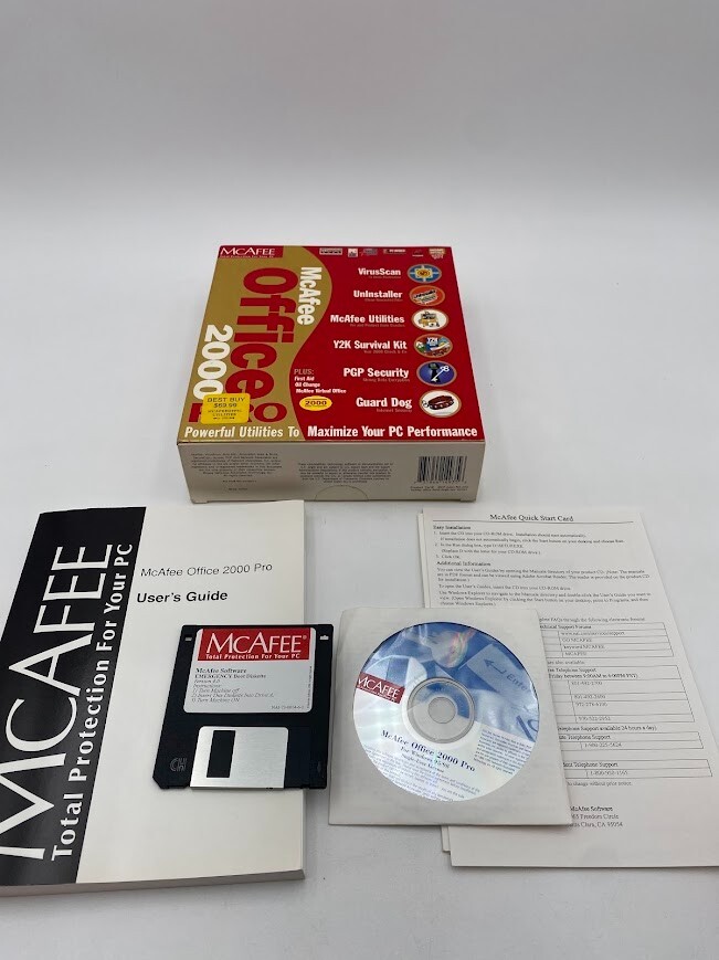 McAfee Office 2000 PRO Preowned
