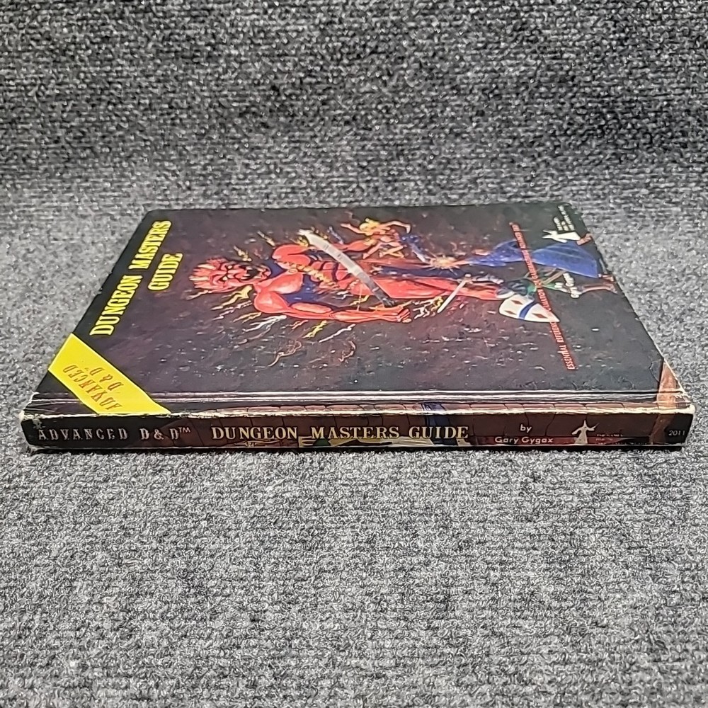 1979 AD&D Advanced Dungeons Dragons Masters Guide 1st Ed 4th Print