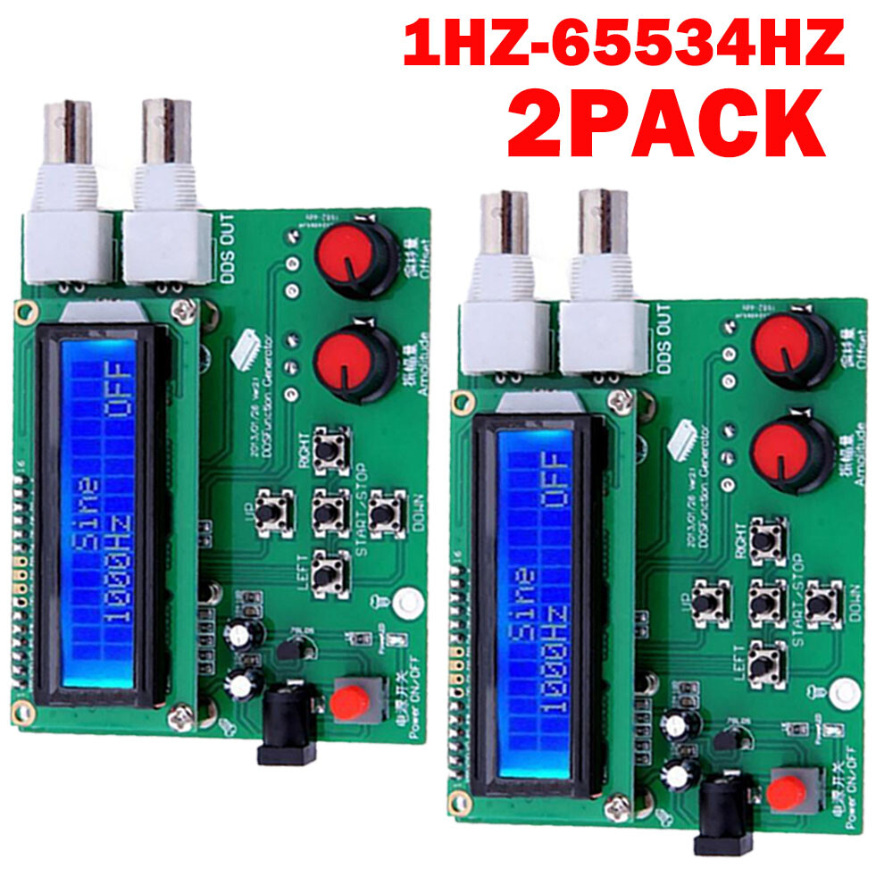 2pc For DDS Function Signal Generator Modules Sine Square Sawtooth Triangle Wave