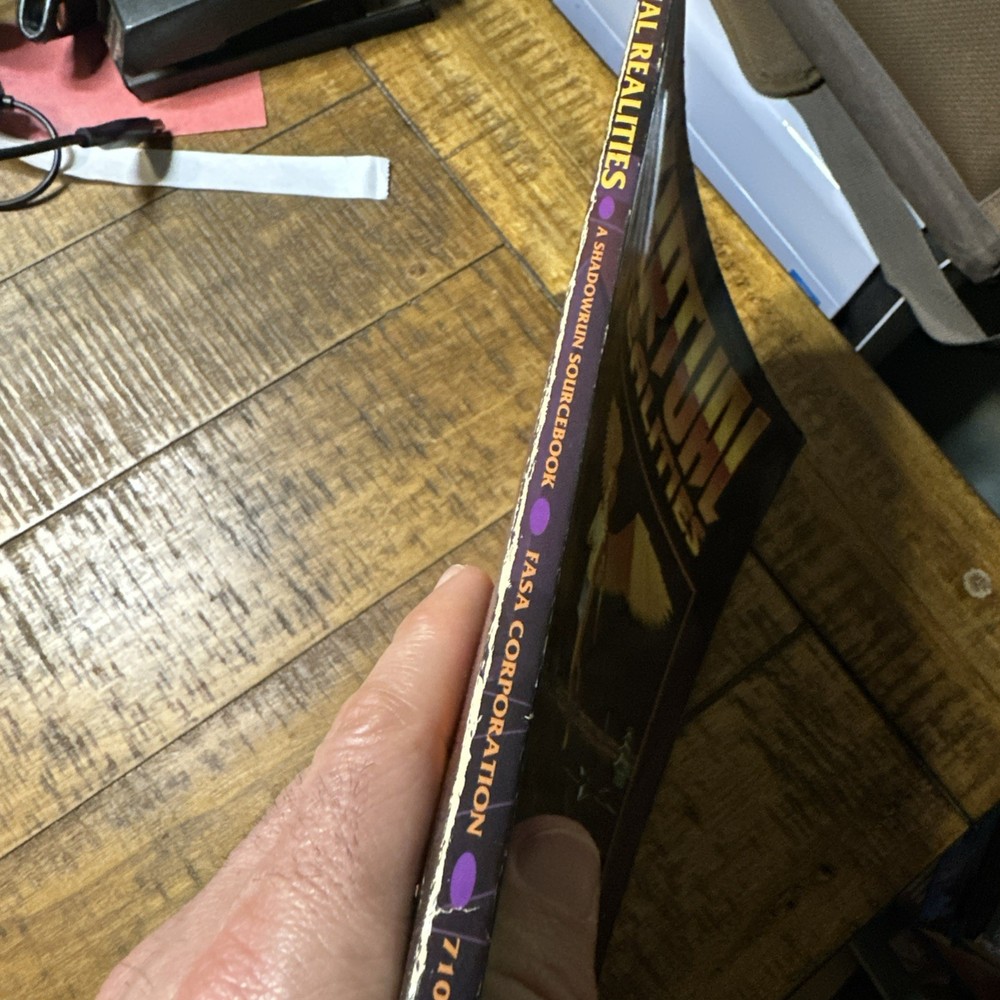 Shadowrun Virtual Realities 2.0 Sourcebook FASA Matrix Cyberpunk RPG