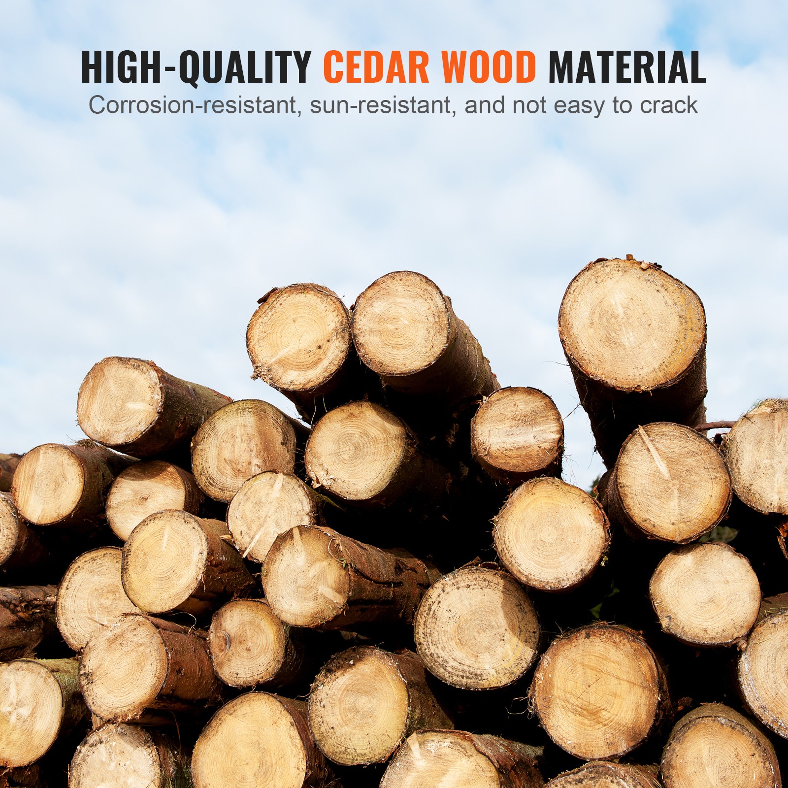 Uimoso Outdoor Wooden Playhouse Kids Garden Games Cottage with Door Window Sink