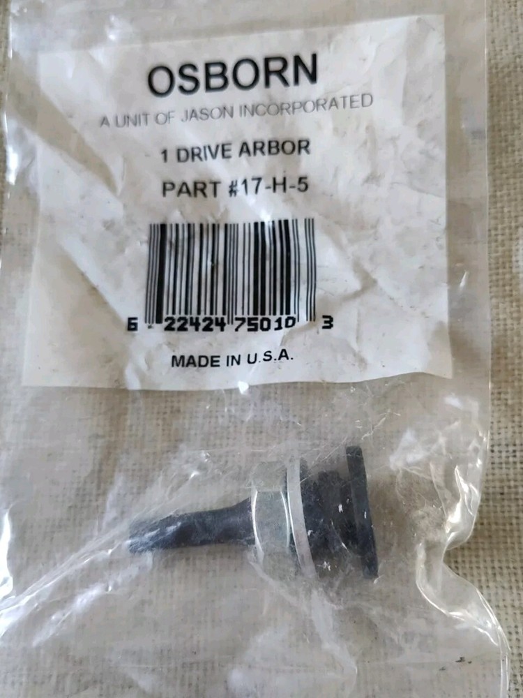 OSBORN DRIVE ARBOR PART #17-H-5 2 PCS