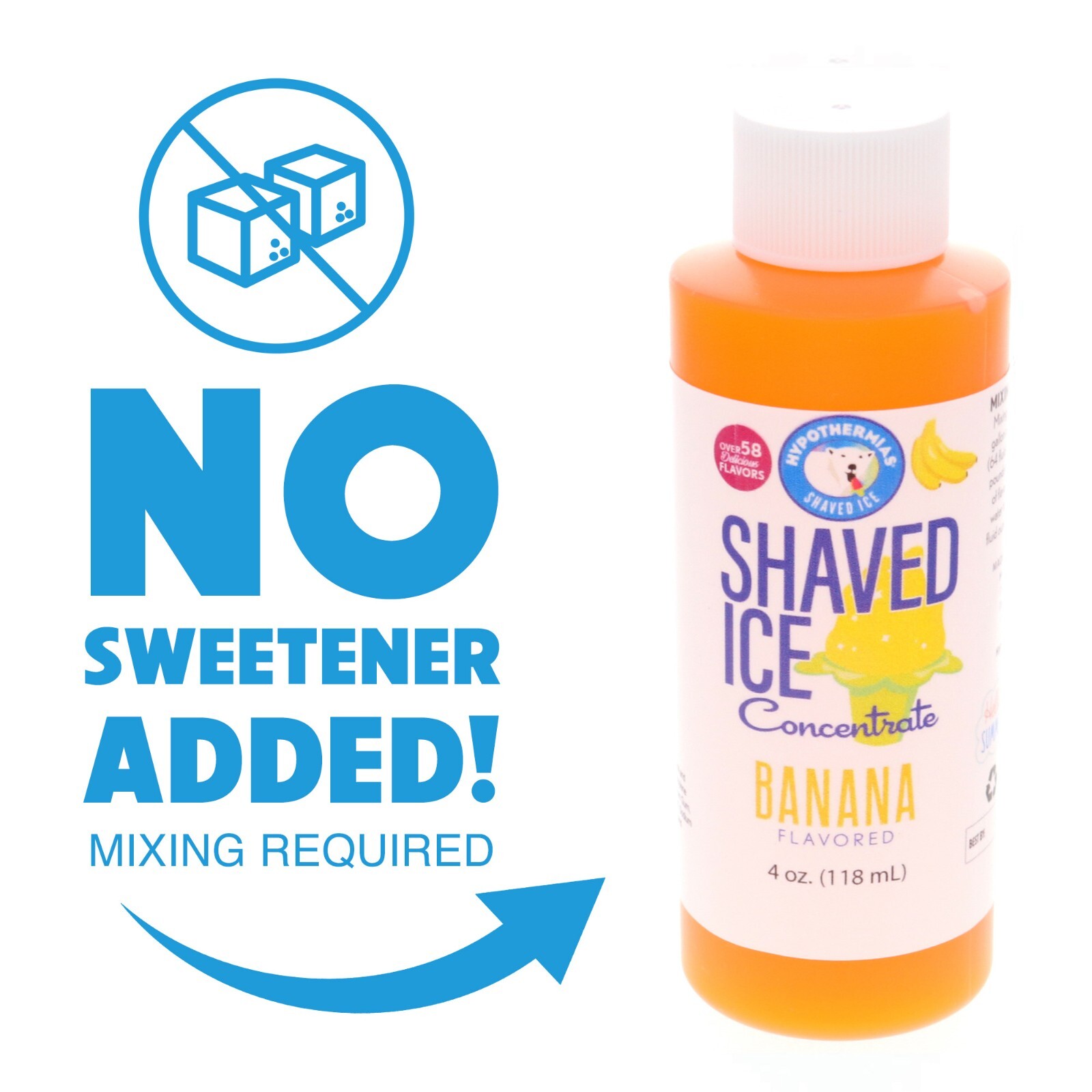 Hypothermias LEMON Flavor Syrup 🍧 Snow Cone machine Concentrate UNSWEETENED