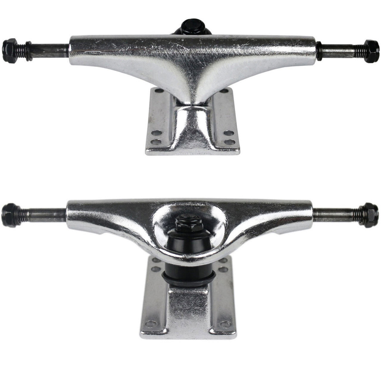 Blank Skateboard Complete 8.25" Blue with Silver Trucks and Black Wheels