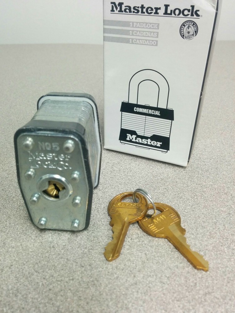 MasterLock 5KA Padlock commercial, keyed alike as A118