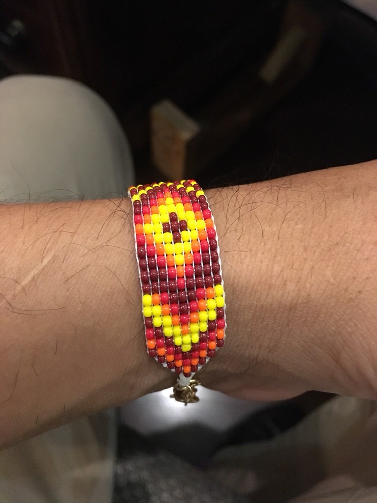 Model # A053. Czech Beads Bracelet