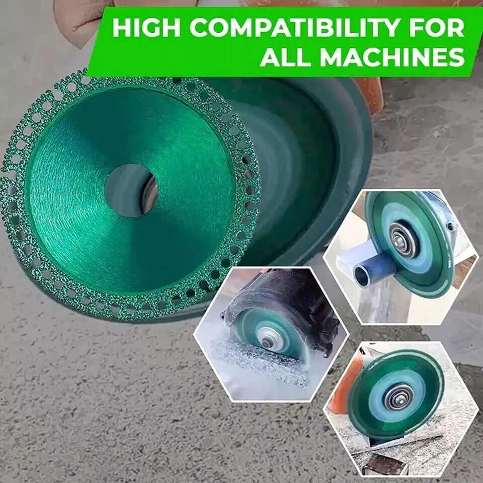 Indestructible 100mm Cutting Discs – 6-Pack for Angle Grinder, Cuts Everything