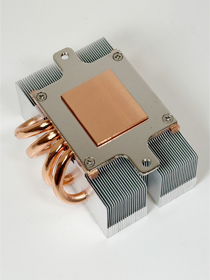 Copper Pipe Heatsink 95mm x 80mm x 45mm with Thermal Fluid Inside