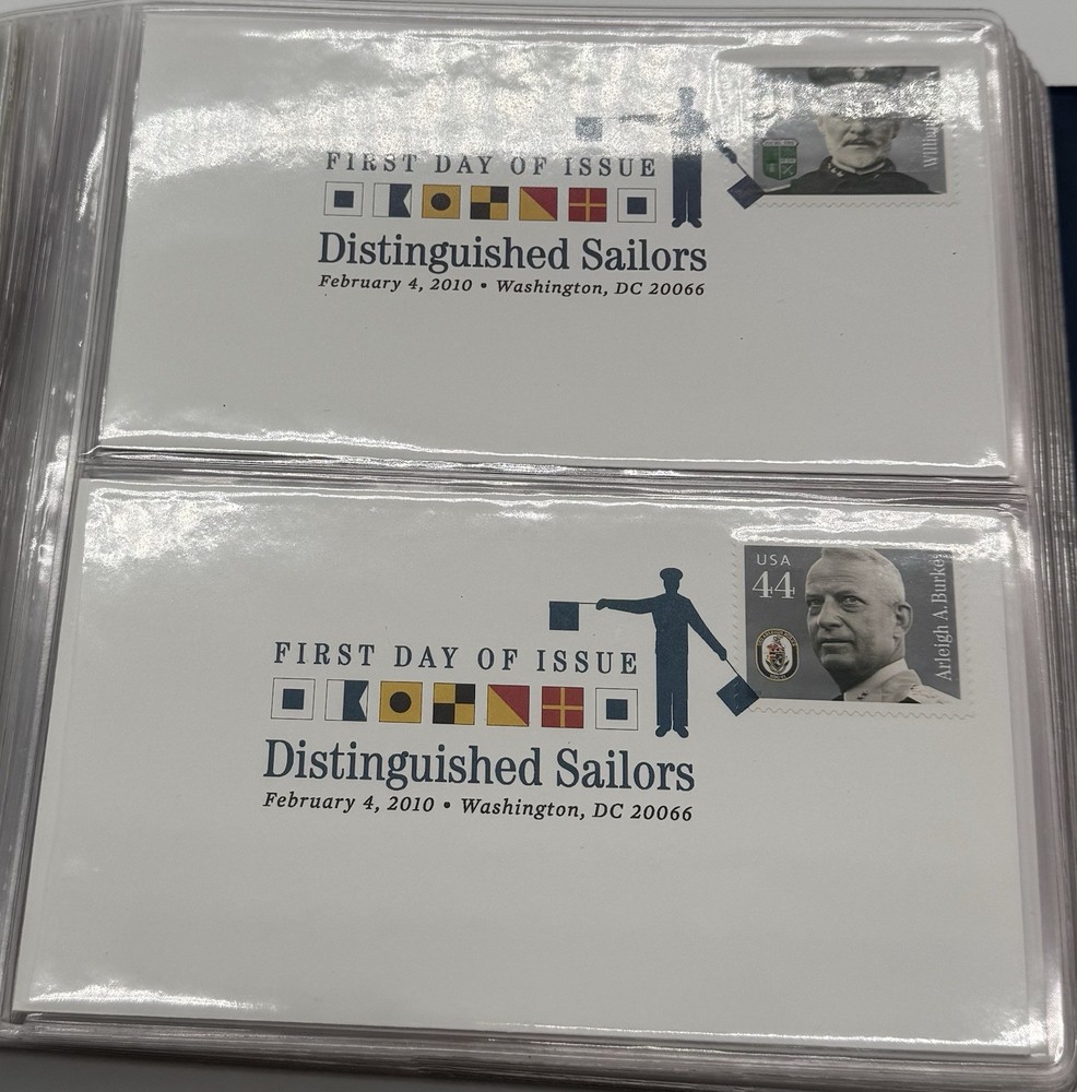 United States First Day Issue Envelope Book ￼