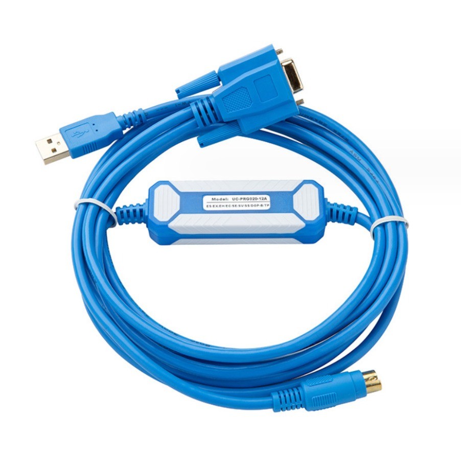 For Delta AH/DVP/DOPTP touch screen PLC programming cable UC-PRG020-12A