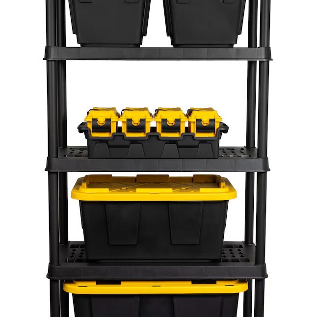 Heavy Duty Stackable Tool Box AMMO Organizer Case, 4 Compartment Water Resistant
