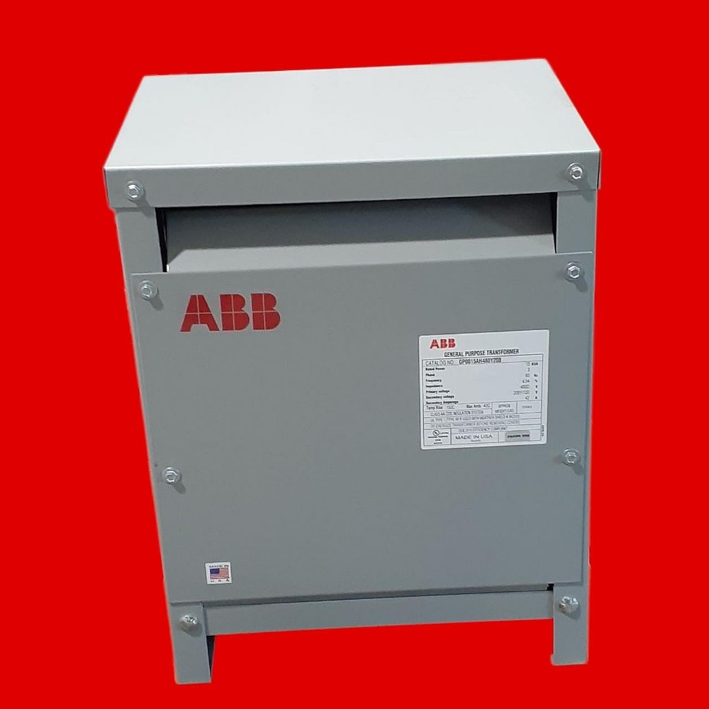 ABB GP0015AH480Y208 General Purpose Transformer, 15 KVA