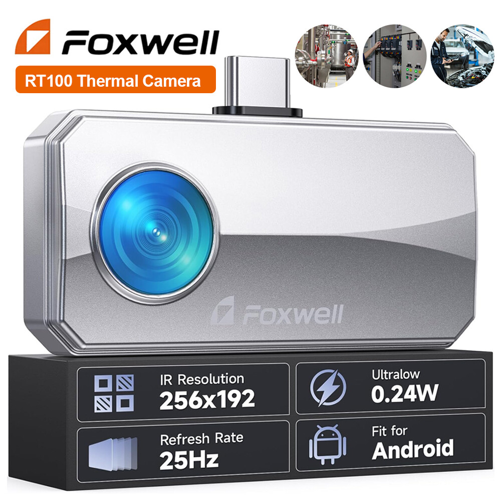 RT100 For Android 256 x 192IR High Resolution Dual-Camera Thermal Imaging Camera