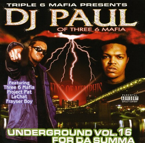 DJ Paul - Underground 16: For Da Summa [New CD] Explicit