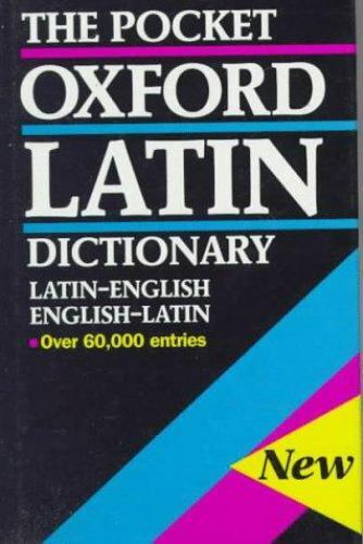 The Pocket Oxford Latin Dictionary