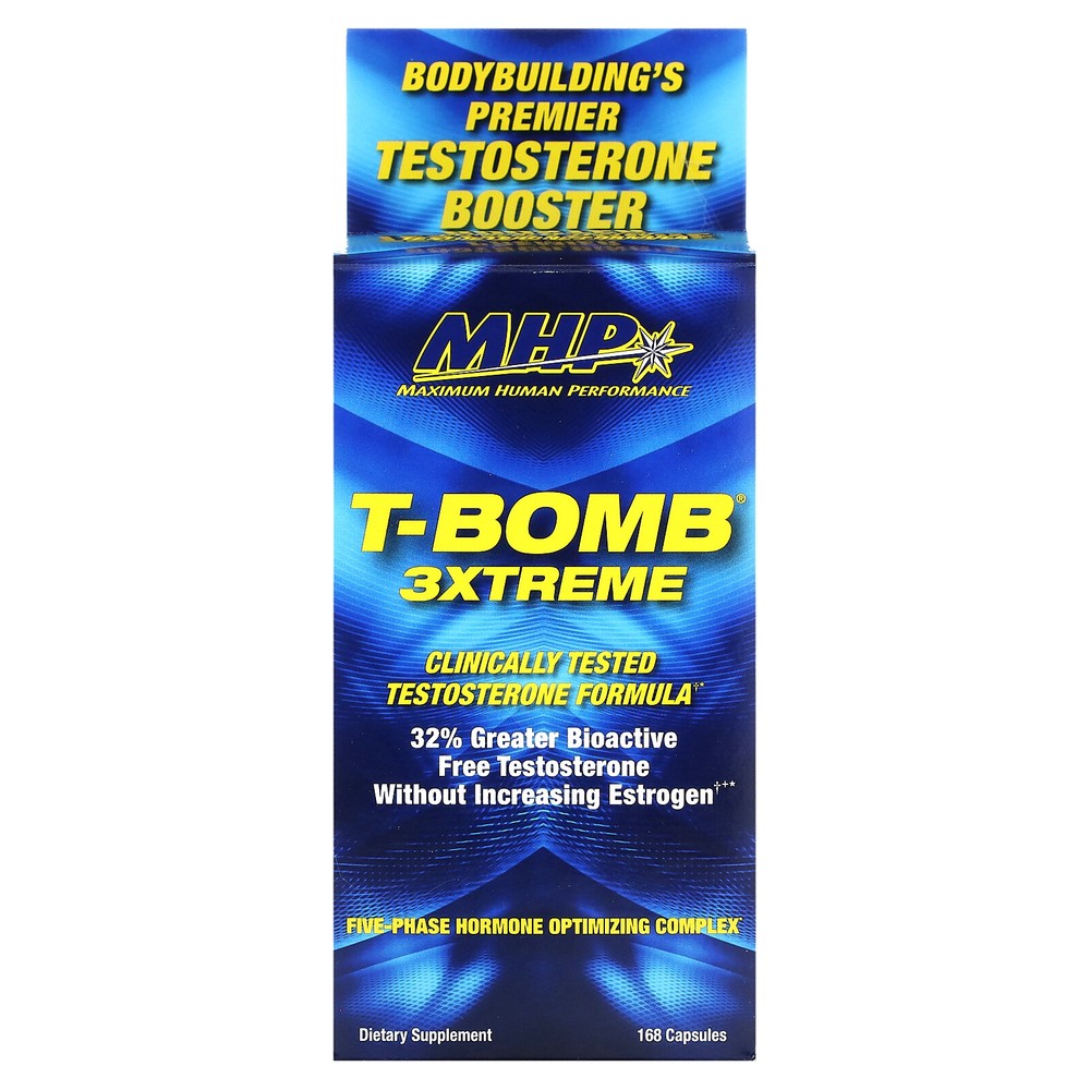 T-Bomb 3Xtreme, 168 Capsules