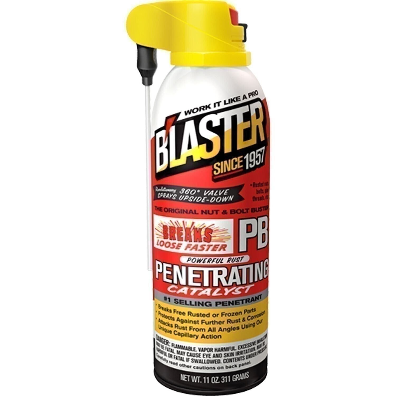 B'laster 16-PB Powerful Rust Penetrating Catalyst - 11 Oz. Can