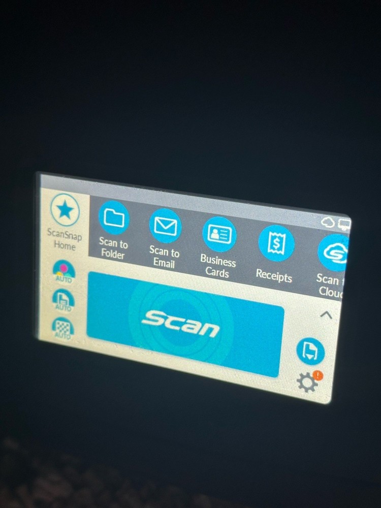 Fujitsu ScanSnap iX1500 Color Duplex Document Scanner Touch Screen