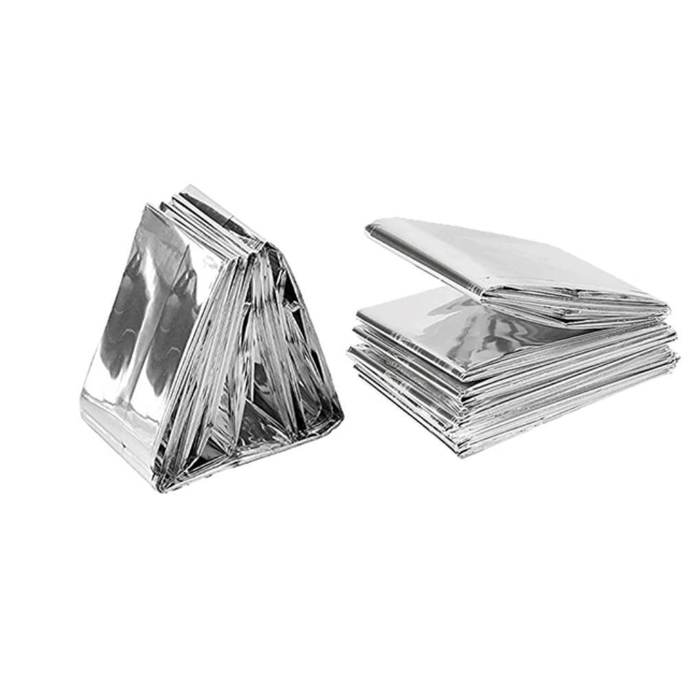 Emergency Mylar Thermal Blankets (Pack of 10), New, Free Shipping ! Large