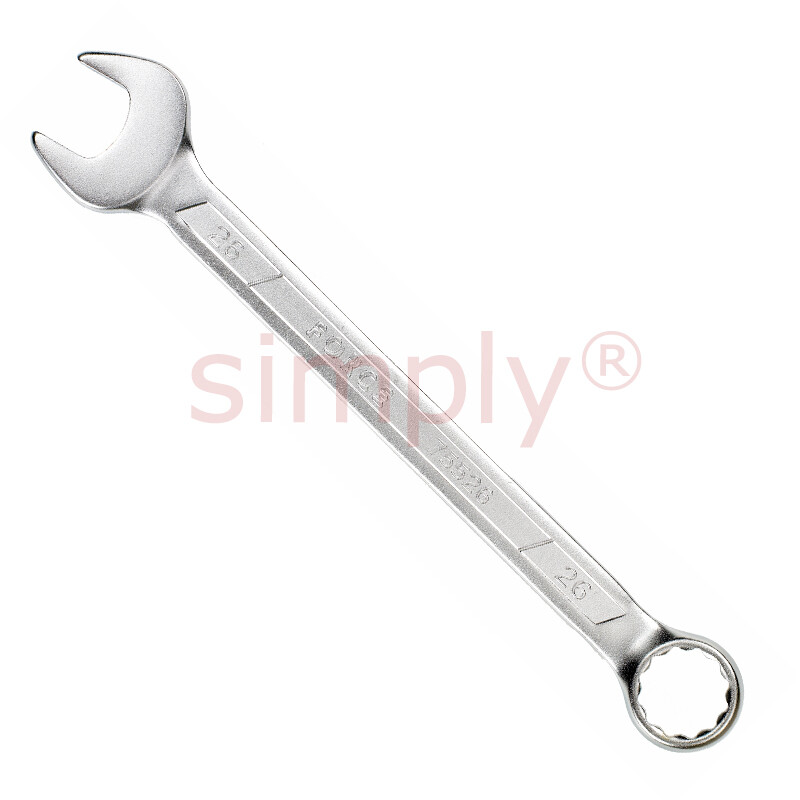 Hardened and Tempered Cyclo 26mm Open / Ring Spanner