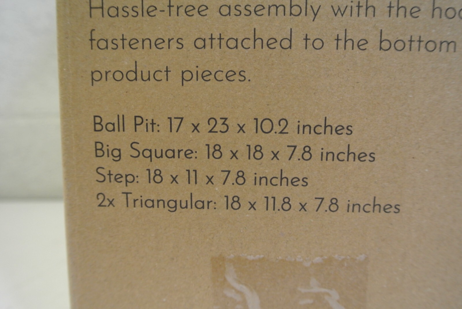 ZICOTO Climbing Toy for Toddlers Foam Blocks w/Ball Pit BALLS NOT INCLUDED