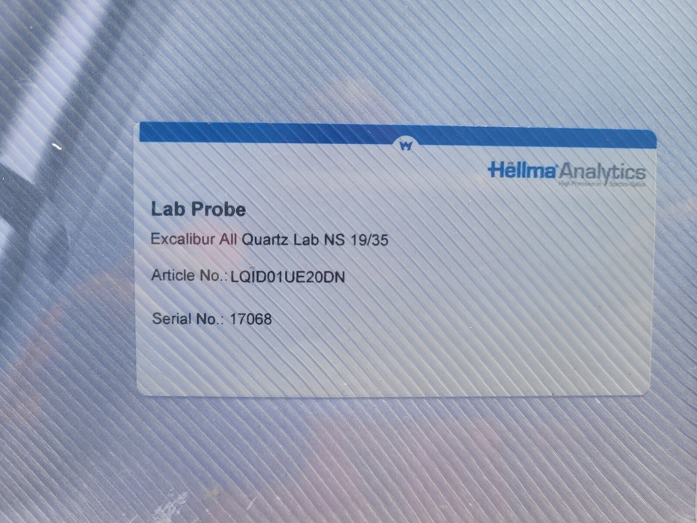 Hellma Analytics Excalibur All Quartz Immersion Probe