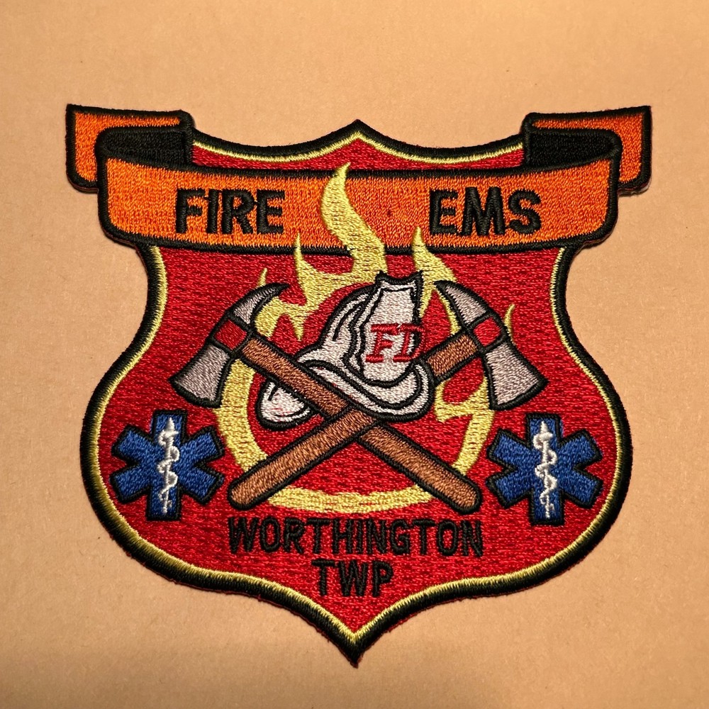 Worthington TWP Fire EMS patch