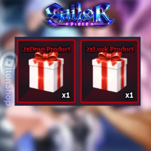 2x Drop Gamepass + 2x Luck Gamepass | Sailor Piece | Bundle | FAST