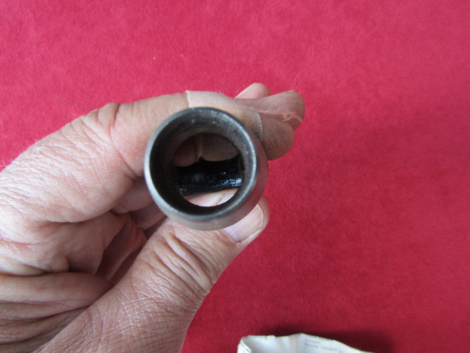 C.S. OSBORNE 149 Arch Punch 11/16" Round Circular Leather Rubber Vinyl Made USA