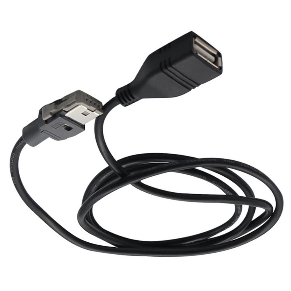 Car USB Cable Adapter 4Pin USB Cable Fit For Alpine Head Unit CD Player