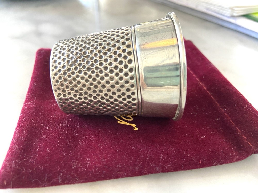 Cartier Sterling Silver Cup. Thimble