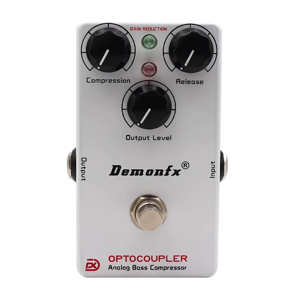 Demonfx OPTOCOUPLER COMPRESSOR Bass Effect Pedal Based on OPTO COMP