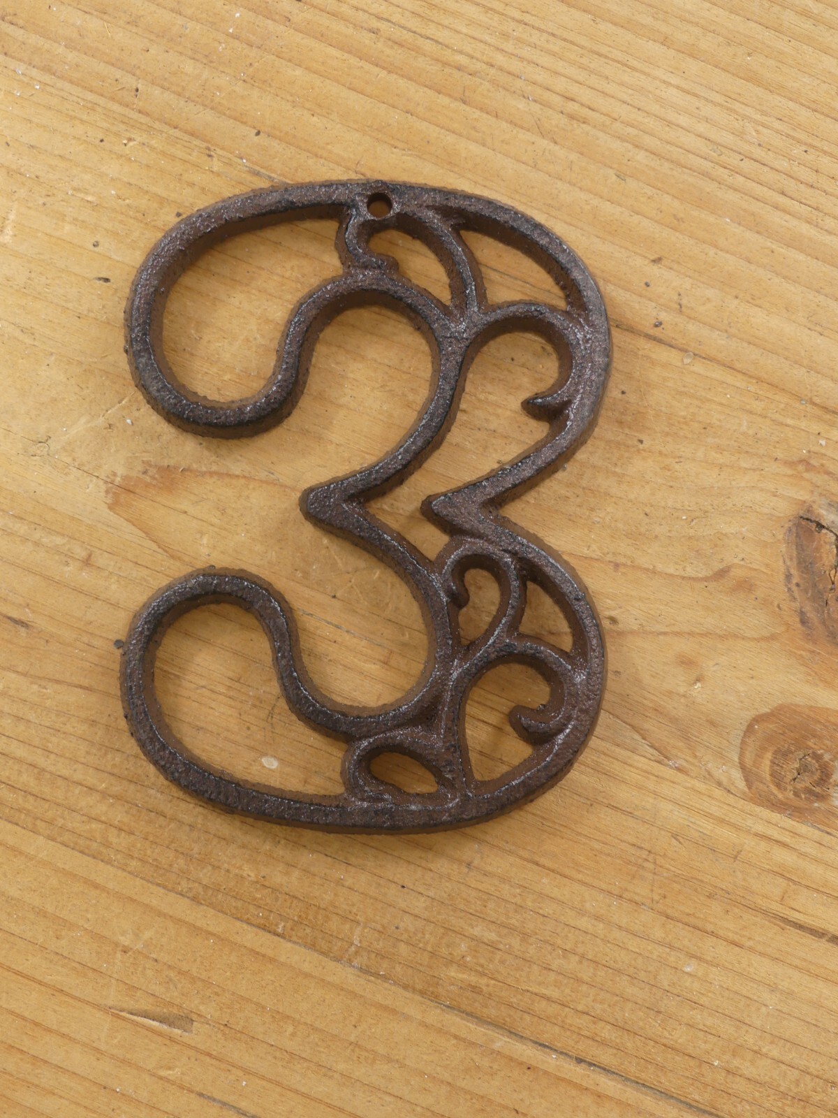 Metal House Numbers Street Address LARGE Rustic Cast Iron Pick #'s from 0-9 #