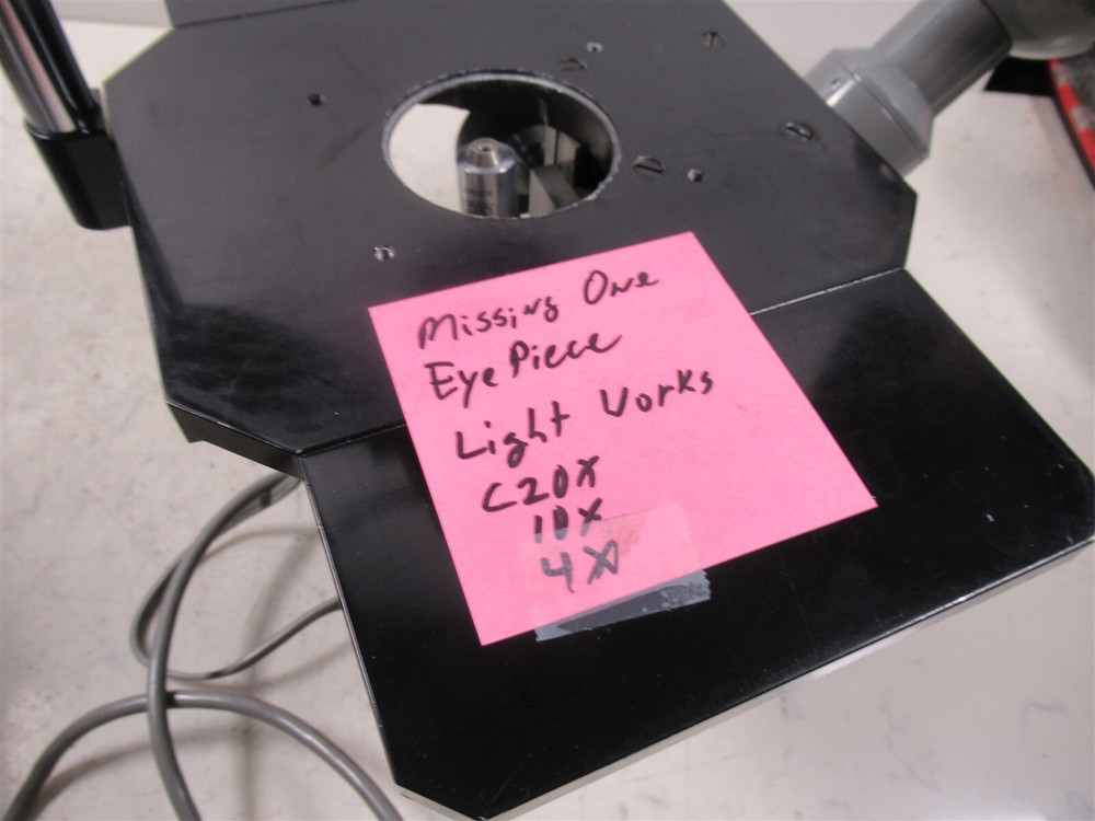Olympus Tokyo CK Binocular Inverted Laboratory Microscope w/ Light Source Lenses