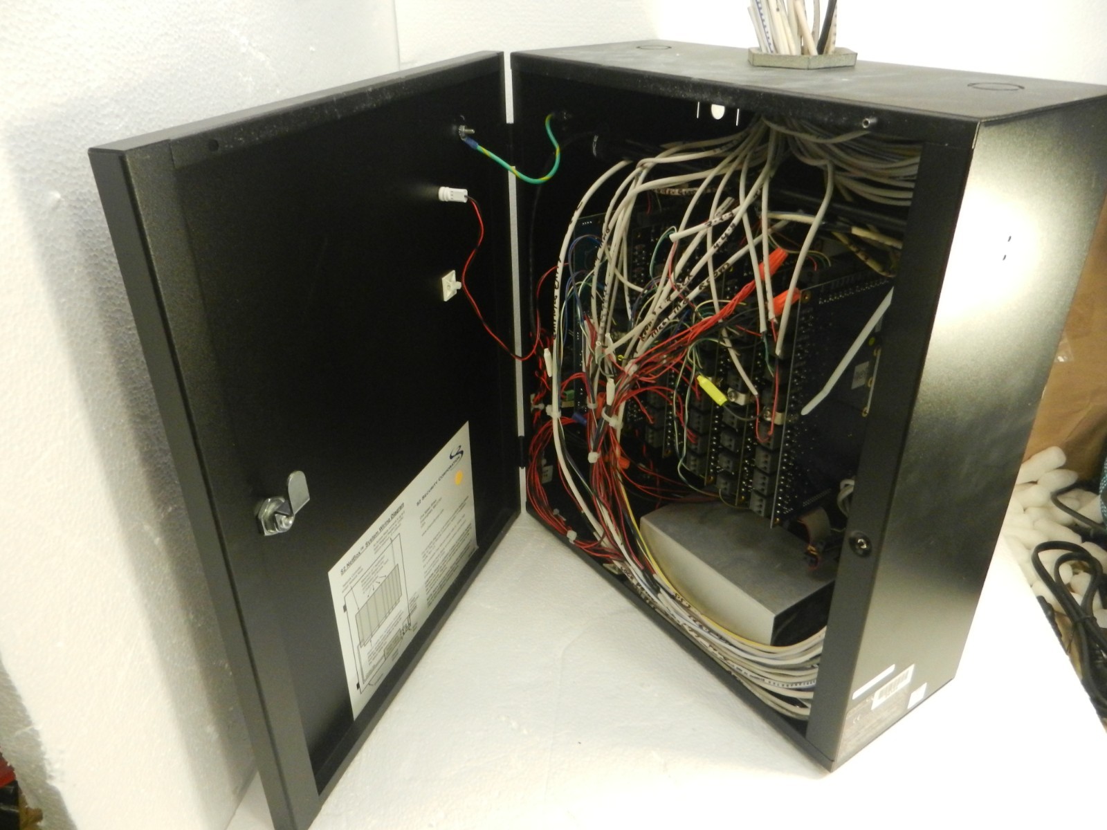 S2 SECURITY NetBOX * * Access Control CABINET Network Node 091447 Access Blades