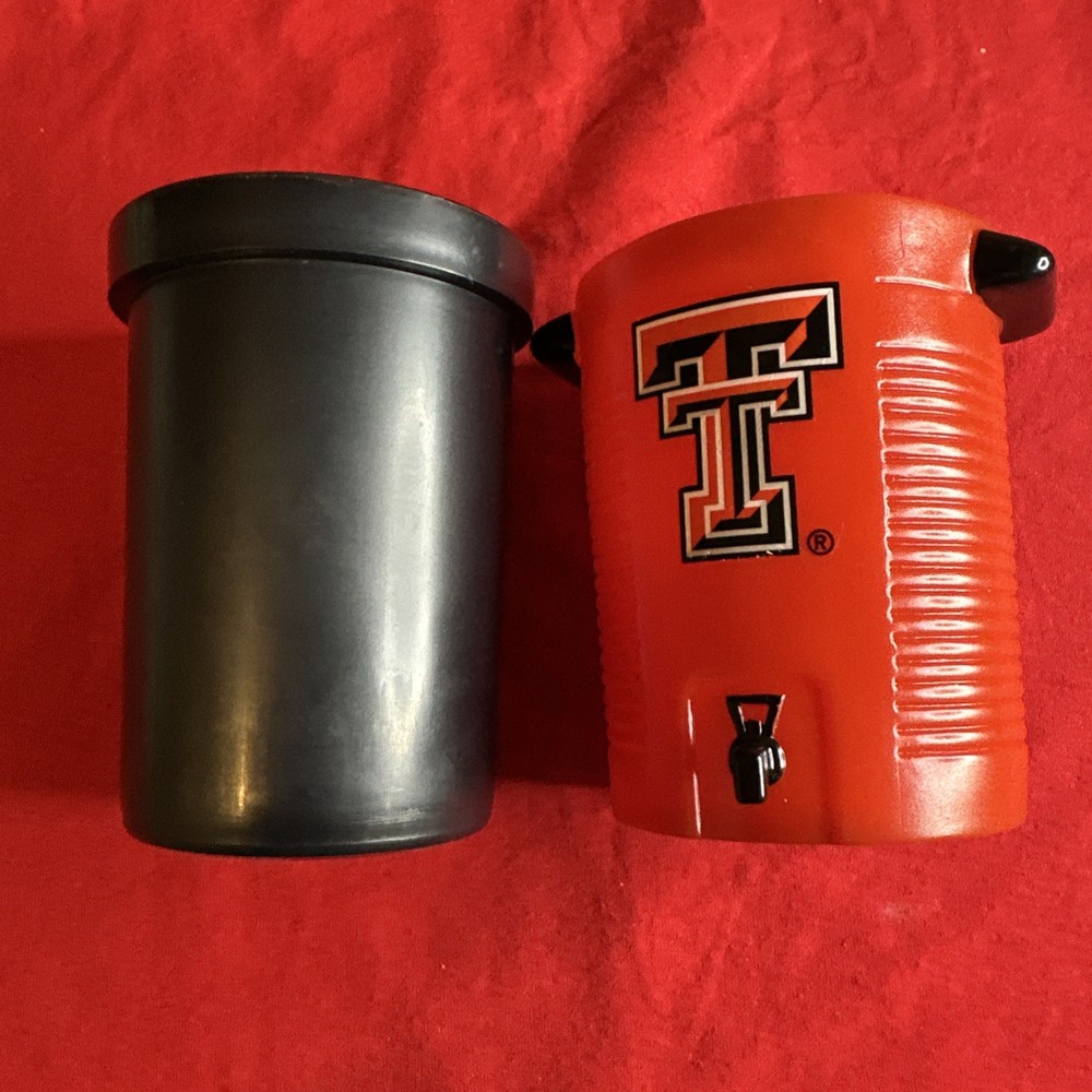 Texas Tech Bathroom Set Toothbrush & Soap Holders
