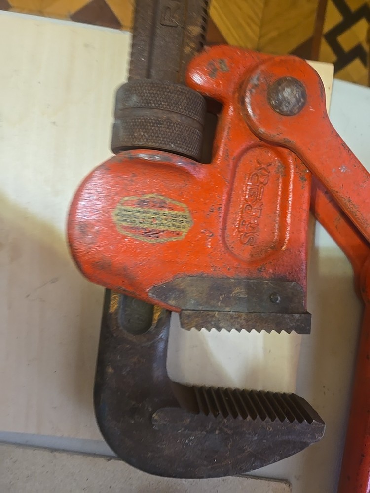 RIDGID Super Six Compound Leverage Pipe Wrench SA-6"