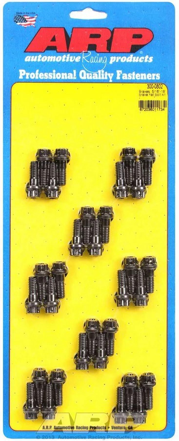 ARP 300-0802 Brake Hat Bolt Kit - 5/16-18